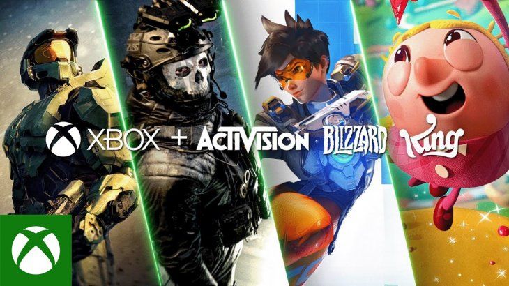 Microsoft adquirió Activision Blizzard King.