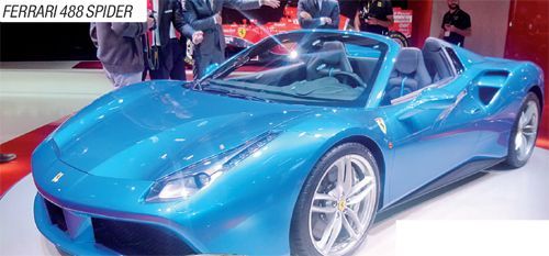 FERRARI 488 SPIDER