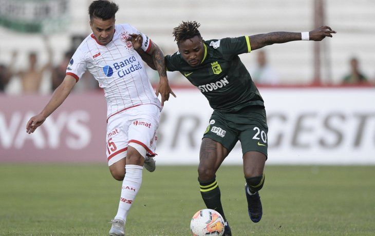Huracán empató con Atlético Nacional y se despidió de la Copa Sudamericana.