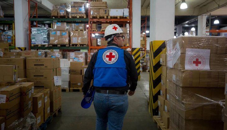 Red Cross. Red Cross.