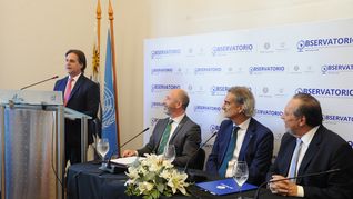 El presidente Luis Lacalle Pou inauguró&nbsp; el primer observatorio turístico de la ONU en la región.