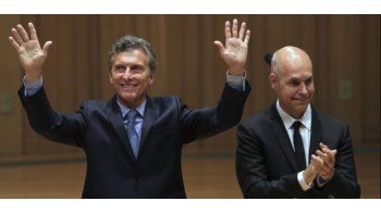 Mauricio Macri y Horacio Rodríguez Larreta.