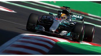 GP de México: Hamilton empezó a buen ritmo en busca de la corona