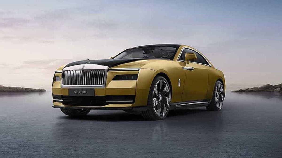 Rolls-Royce presentó su primer auto totalmente eléctrico