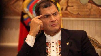El expresidente de Ecuador Rafael Correa denunci&oacute; persecuci&oacute;n pol&iacute;tica.