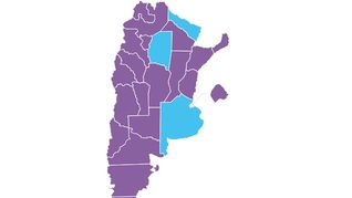 Mapa electoral: así fue el triunfo de Milei. Mapa electoral: así fue el triunfo de Milei.