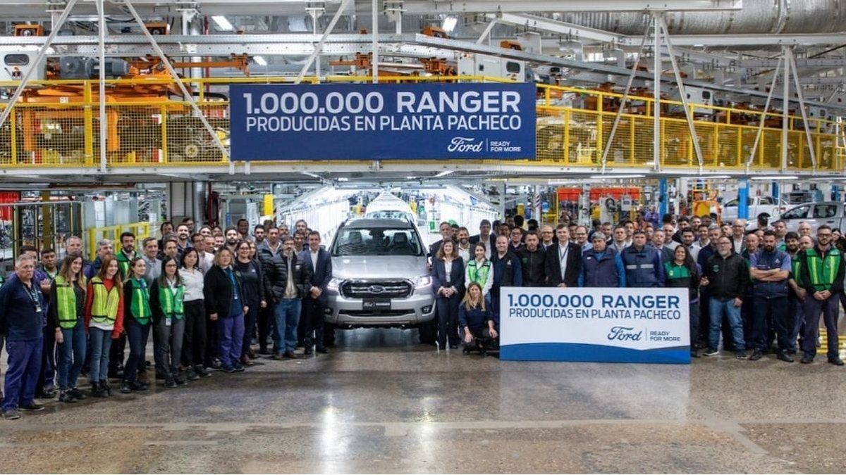 Ford Argentina celebrated its 110 years in the country with the renovation of the Pacheco plant