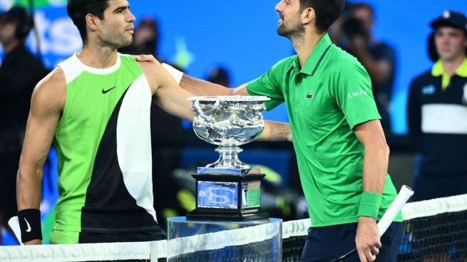 Alcaraz y Djokovic protagonizaron un duelo de película