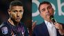 Richarlison cruzó a Flávio Bolsonaro.