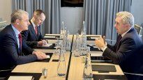 Tristán Pascall y Pablo Quirno, mano a mano. Con el avance de Taca Taca y la posible presentación al RIGI en los próximos meses, First Quantum busca consolidar su presencia en el país y posicionar a la Argentina como uno de los nuevos polos cupríferos del mundo.&nbsp;