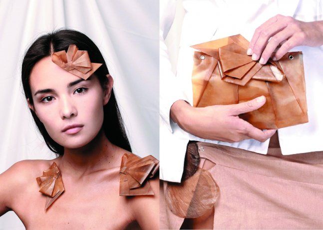  Una científica misionera, Verónica Bergottini, innovó en la industria de la moda a partir del uso de la hoja de la yerba mate creando diseños sustentables. 