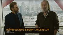 ABBA en directo. Björn y Benny cuentan las novedades. Anni y Agnetha no estuvieron presentes.