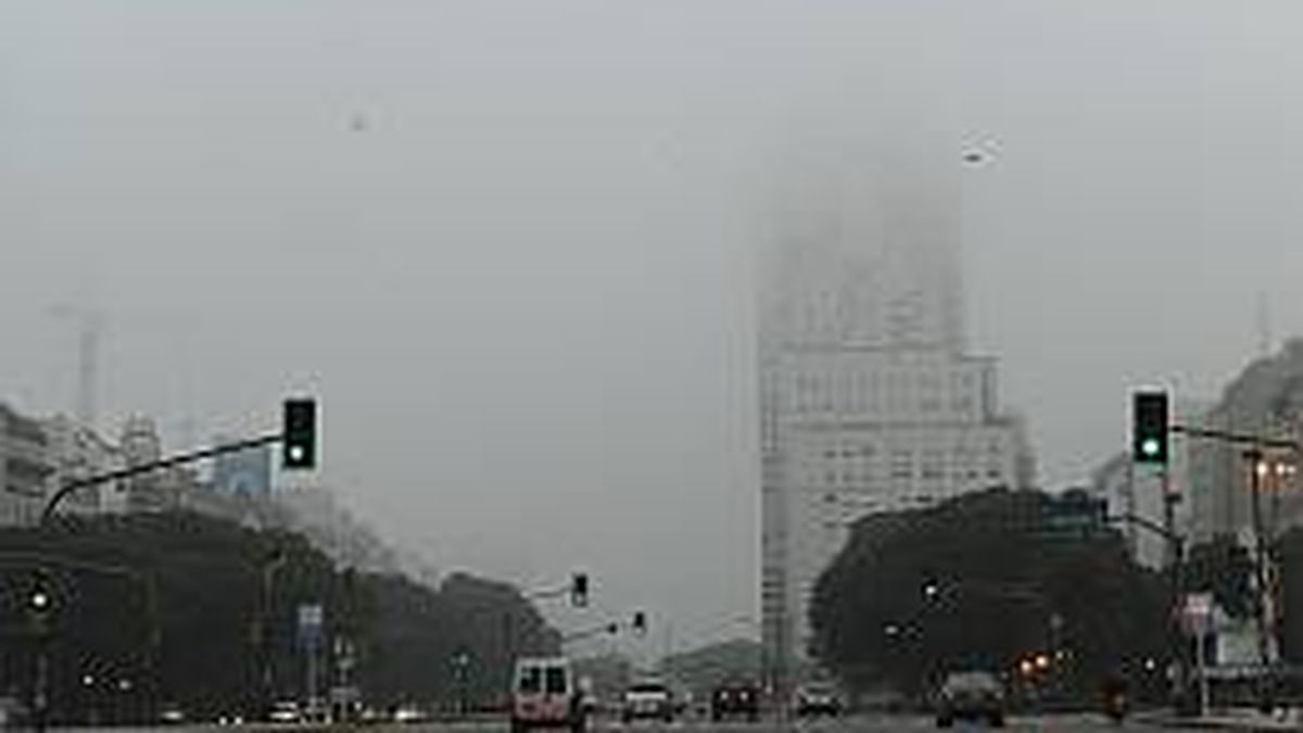 Alerta vial por niebla en rutas, accesos y autopistas
