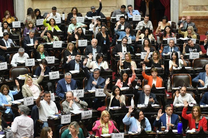 Unión por la Patria aprobó la vigente Ley de Alquileres en octubre, en la Cámara de Diputados.