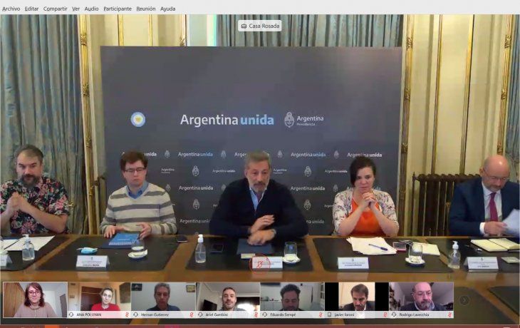 Representantes de IDEAr mantuvieron una reunión virtual con el gobierno nacional para acordar un paquete de medidas para el sector del entretenimiento.