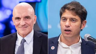José Luis Espert y Axel Kicillof.&nbsp;