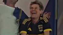 Dafoe estuvo presente en la Bombonera.