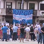 Marcha frente al Ministerio de Salud por la ley de Discapacidad. Marcha frente al Ministerio de Salud por la ley de Discapacidad.