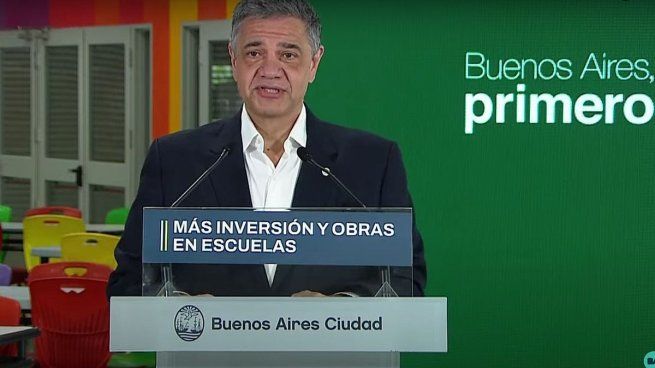 Jorge Macri, jefe de Gobierno de la Ciudad de Buenos Aires.&nbsp;
