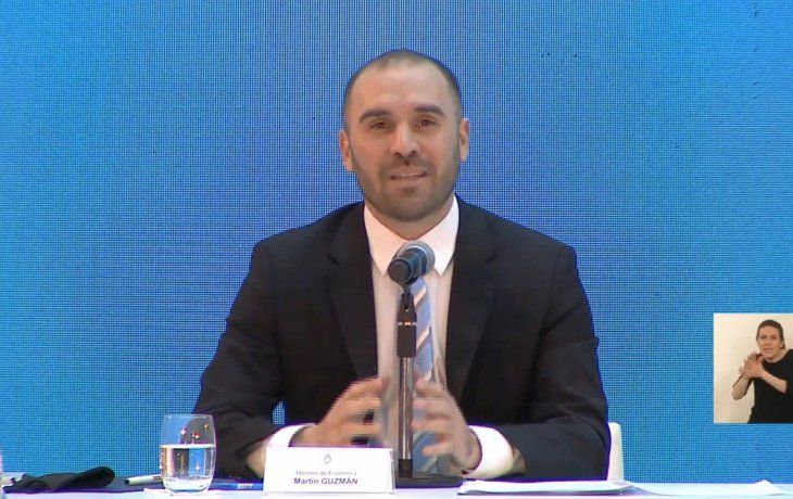 Martín Guzmán, ministro de Economía de la Nación.