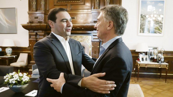 Macri recibió a Valdez en la Rosada y Peña, a la UCR.&nbsp;