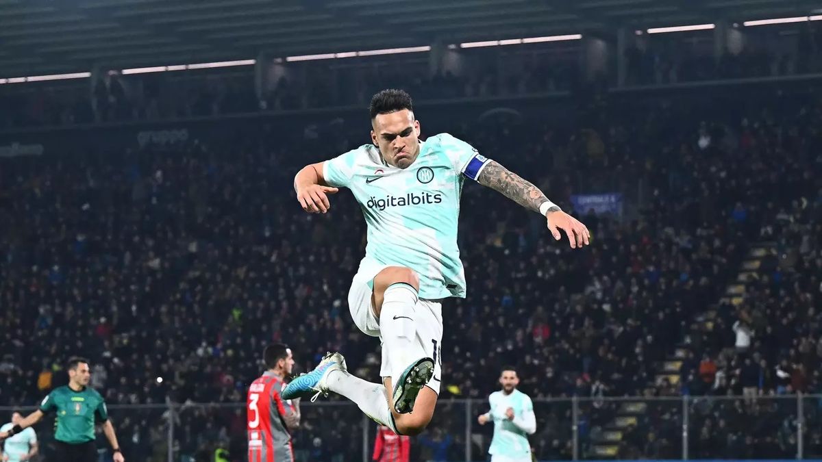 Lautaro Martínez, the goal and victory card for Inter