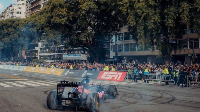 Franco Colapinto dejó su huella en Buenos Aires&nbsp;