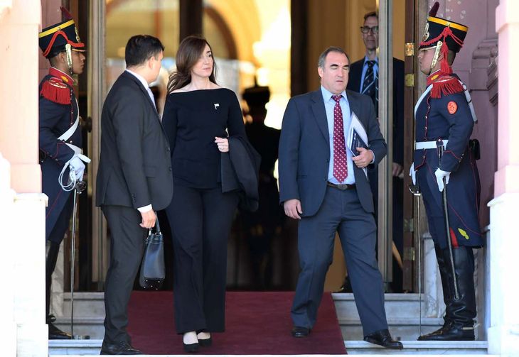 La vicepresidenta Victoria Villarruel en Casa Rosada. La vicepresidenta Victoria Villarruel en Casa Rosada.