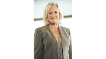 Glenn Close recibió ayer el premio Donostia a la trayectoria en el Festival de San Sebastián.