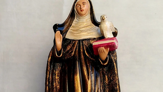 Santa Escolástica. Santa Escolástica.