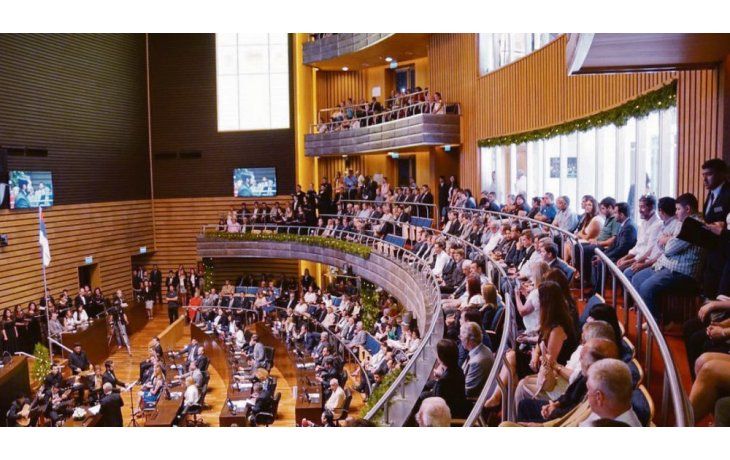 DEBATE. Los legisladores de Misiones dieron su respaldo al Pacto Fiscal firmado con Nación.
