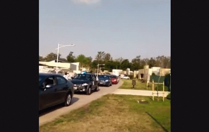 el video del escrache a lorenzetti antes de que la corte falle sobre el traslados de jueces