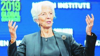 Christine Lagarde.