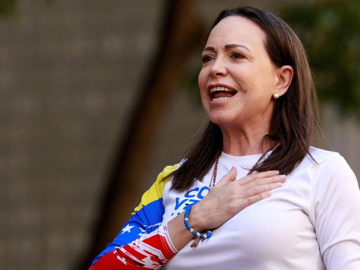 Tras vivir escondida por 11 meses en Venezuela, María Corina Machado salió hacia Noruega en diciembre para iniciar su exilio. Tras vivir escondida por 11 meses en Venezuela, María Corina Machado salió hacia Noruega en diciembre para iniciar su exilio.
