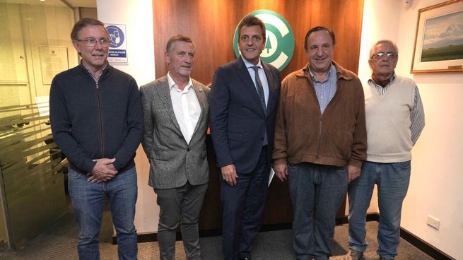 Massa prometió $1.000 millones en ayuda para el campo.&nbsp;