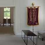 Los estandartes en la Quinta de Olivos. Los estandartes en la Quinta de Olivos.