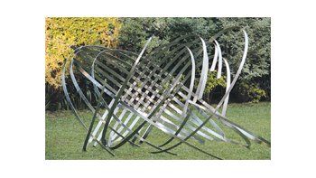 ámbito.com | “Trama VI”,  obra de Marina Papadopoulus ganadora del Premio Adquisición en el apartado escultura de los galardones que otorga la Academia Nacional de Bellas artes.