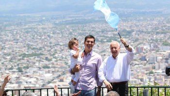 Urtubey y Lavagna cerraron su campaña en Salta.