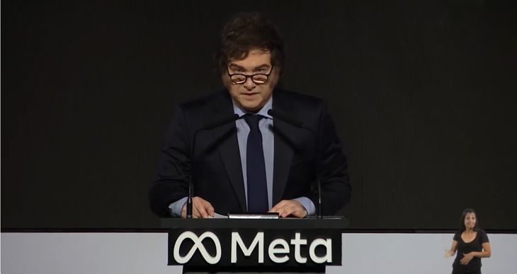 In a short speech, Milei highlighted the main changes that technology introduced in the development of humanity. In a short speech, Milei highlighted the main changes that technology introduced in the development of humanity.