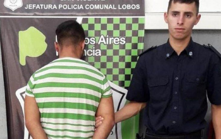Detención de Sergio Ramón Oliveira, primo de la víctima.