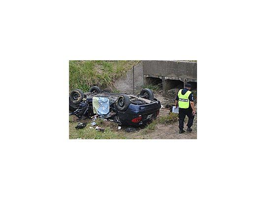 El accidente se produjo en la ruta 63.