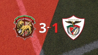 maritimo supero por 3-1 a santa clara como local