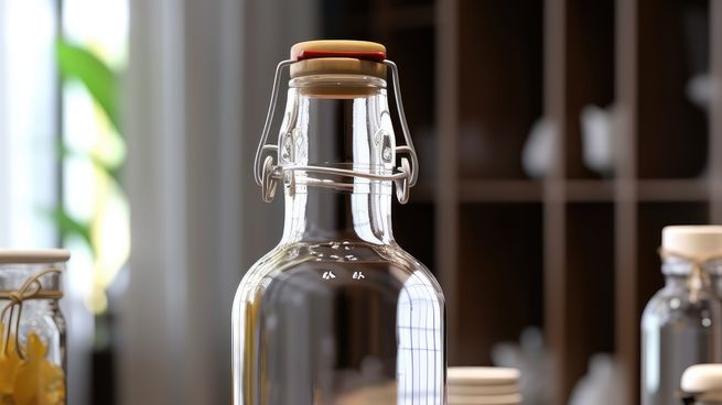 como limpiar correctamente tus botellas de vidrio.
