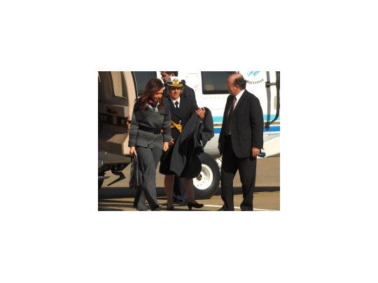 La Presidente se traslada diariamente de la quinta de Olivos a Casa de Gobierno en helicóptero.