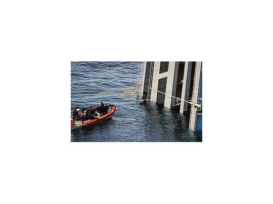 El crucero Costa Concordia naufragó el pasado 13 de enero.