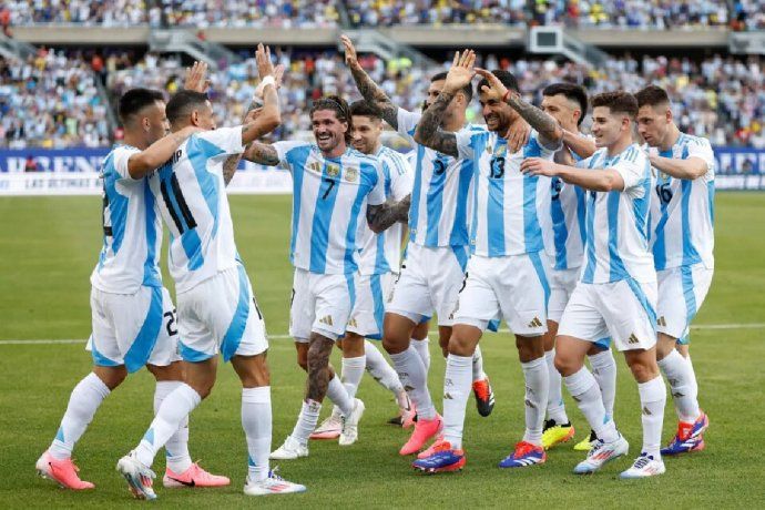 La Selección argentina en la Copa América