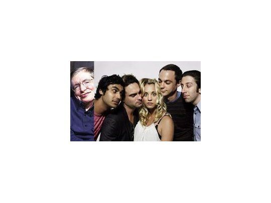 Stephen Hawking, en The Big Bang Theory