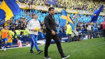 Saca pecho. Hugo Ibarra le ganó a River con Boca y ya se anima a hablar de campeonato.