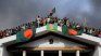 Bangladesh's prime minister resigned and protesters took over the residential palace.