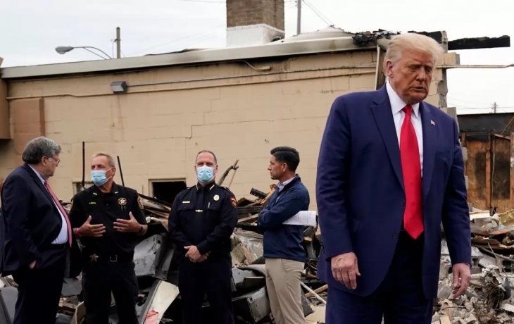 El presidente Trump fue acusado de usar donaciones de campaña para gastos personales.&nbsp;